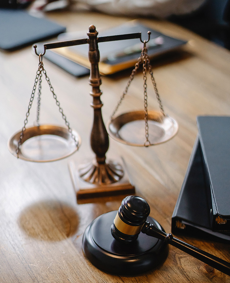 Scale and gavel Scale and gavel